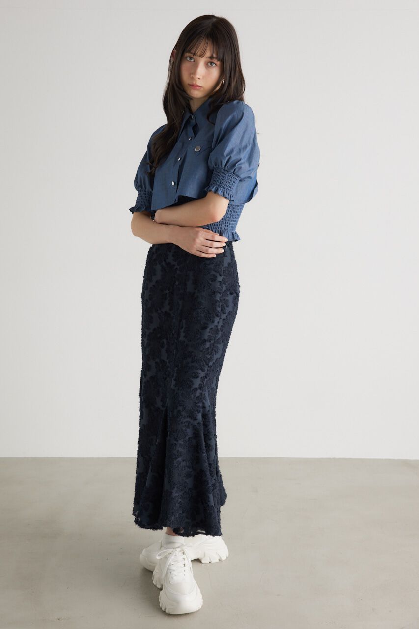 rienda「カットJQ J/WマーメイドSK」|スカート|