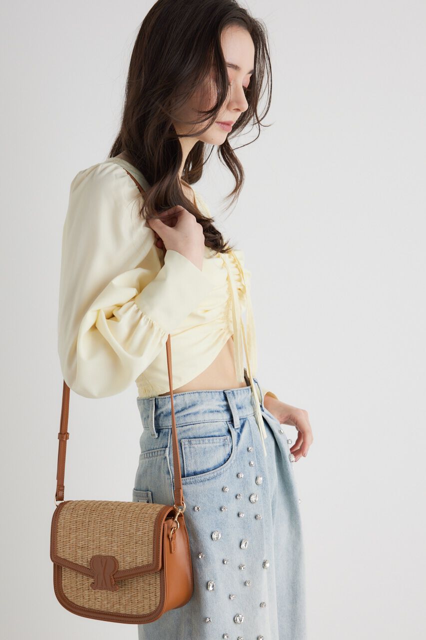 rienda「トリミングRロゴBAG」|その他|