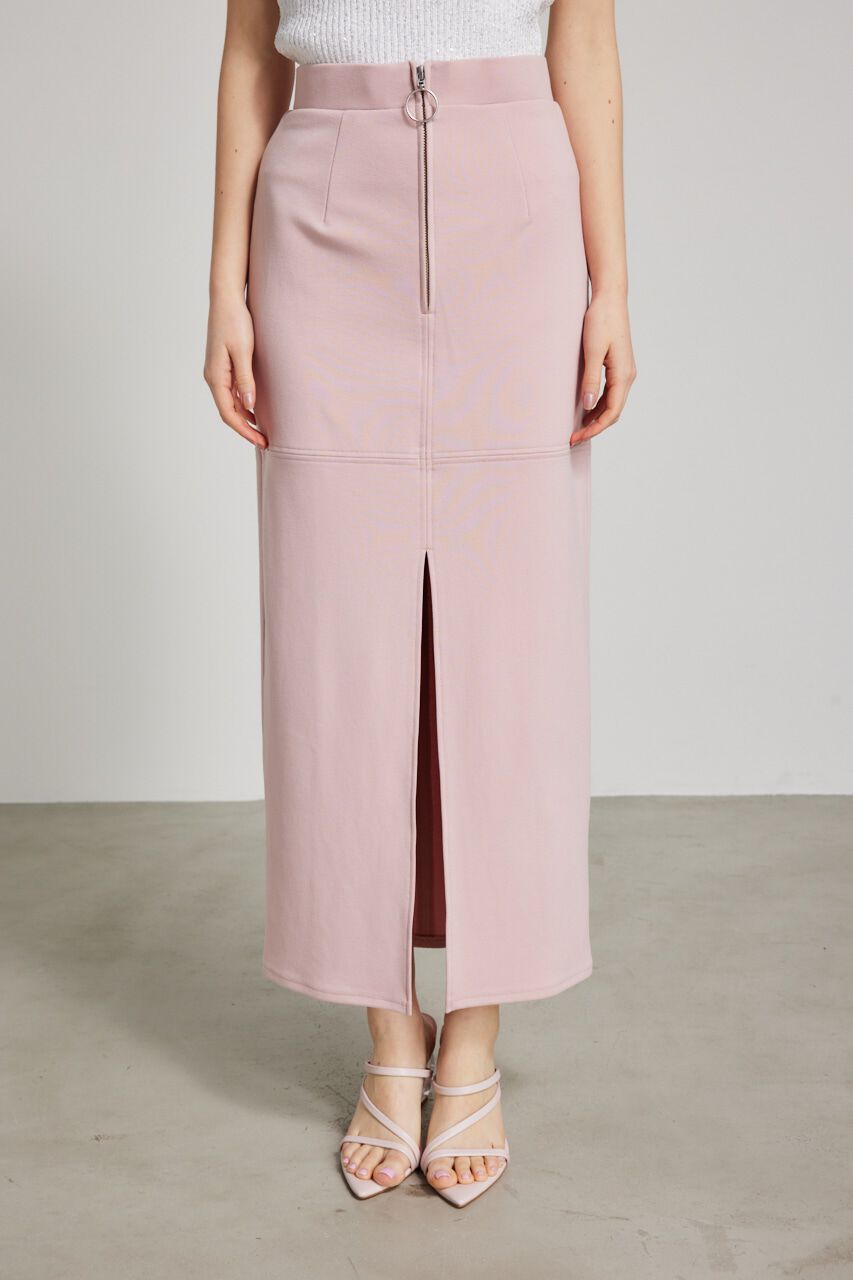 rienda「ディープスリットタイト CUT SK」|スカート|