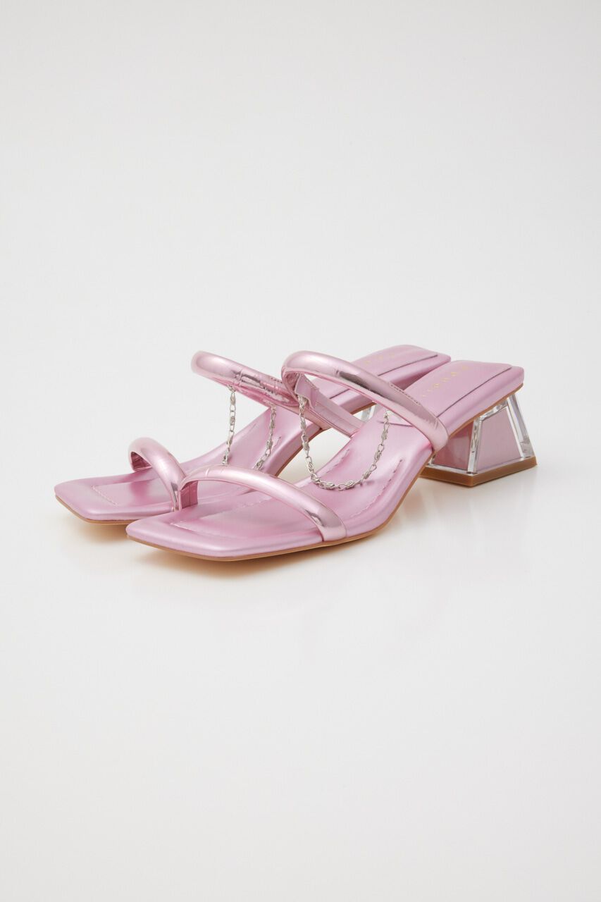 rienda「クリアヒールサンダル」|サンダル|