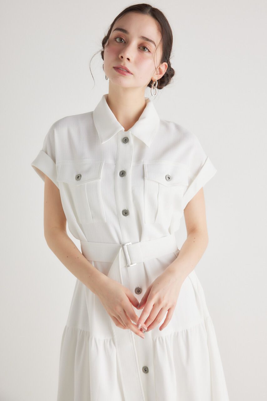 rienda「ロールUP SLVティアードSH OP」|ワンピース|