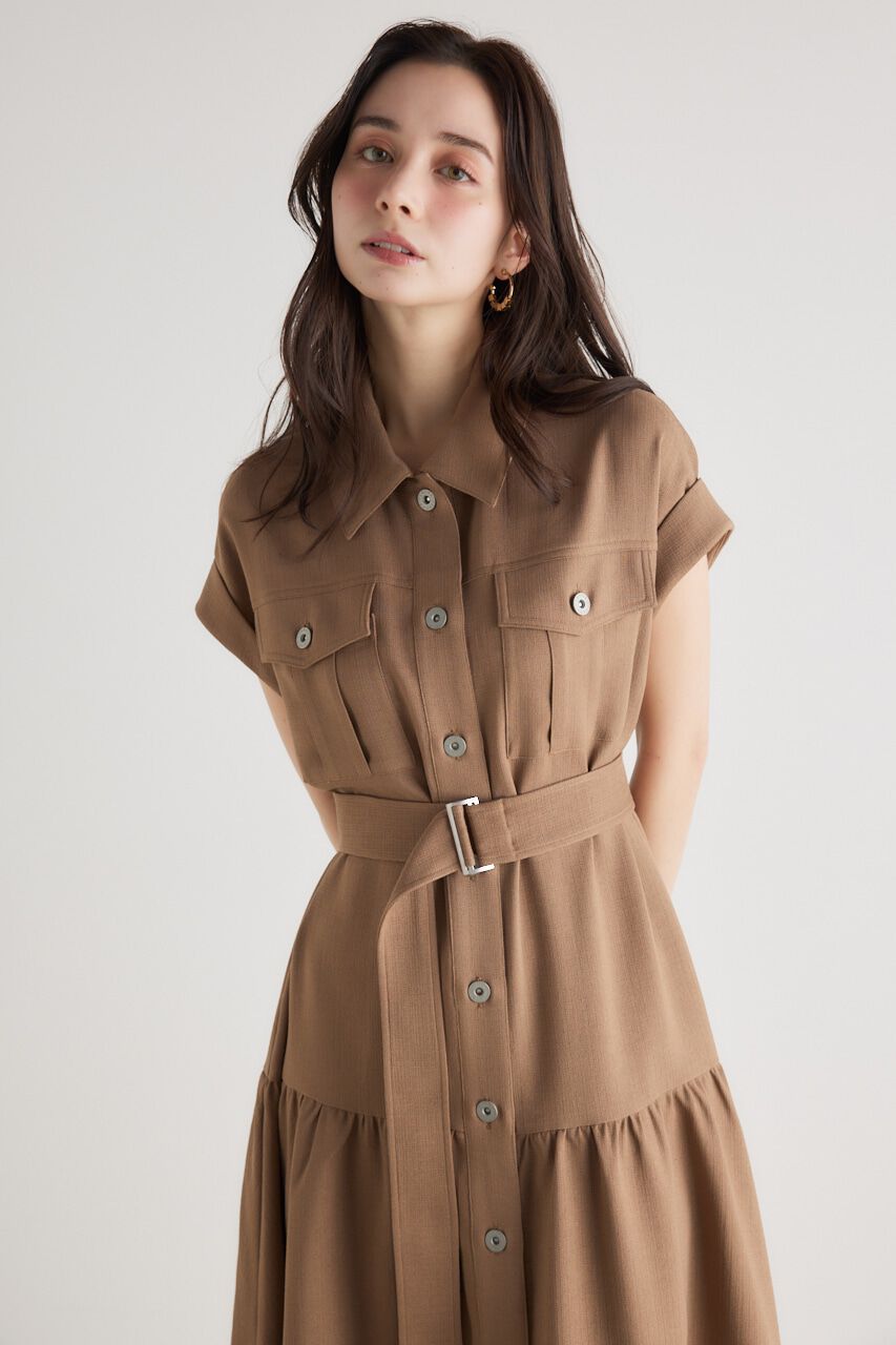 rienda「ロールUP SLVティアードSH OP」|ワンピース|