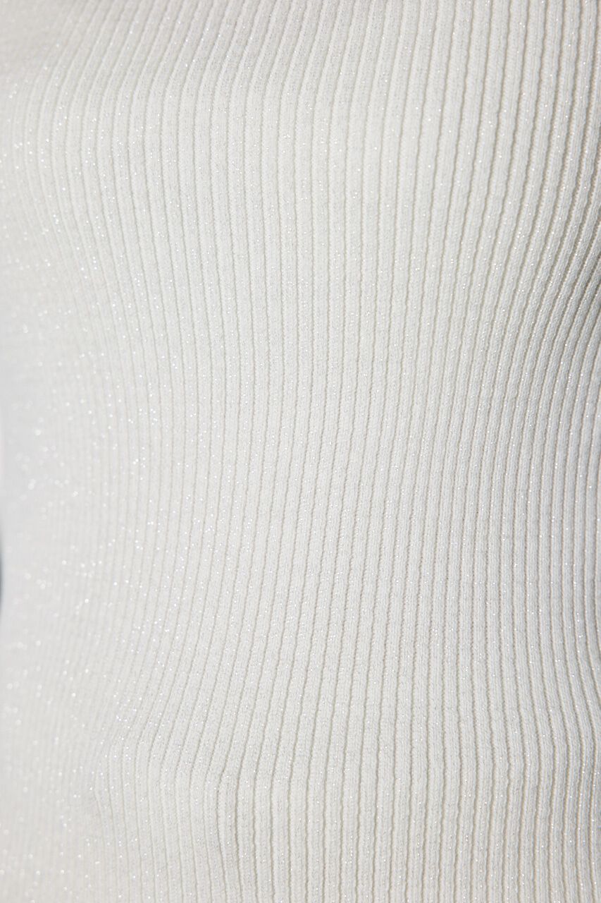 rienda「サムホール付きウォッシャブルハイネック ニット トップス」|ニット・セーター|