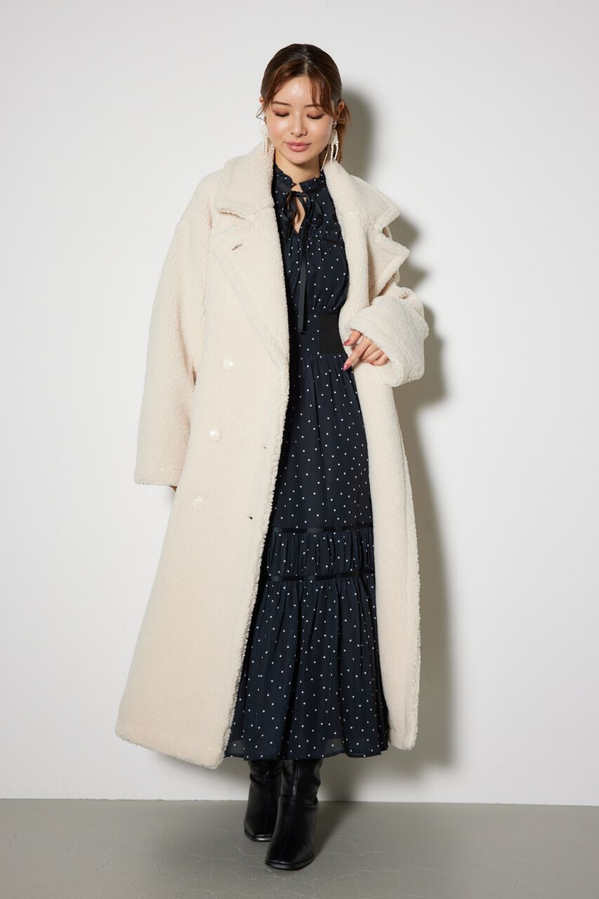 rienda「テディボア2WAYロングコート」|その他|