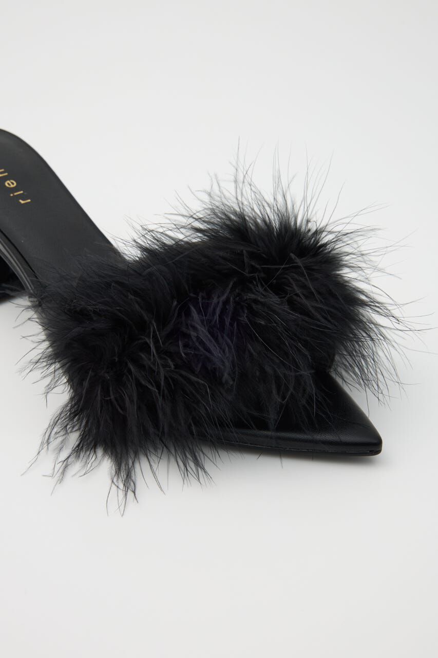 rienda「レディーフェザーミュール」|サンダル|