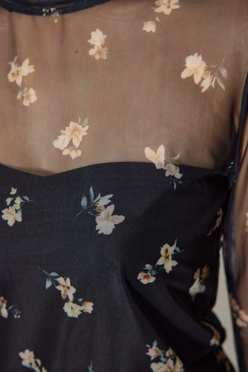 rienda「2WAYスリーブギャザーシアートップス」|Tシャツ・カットソー|