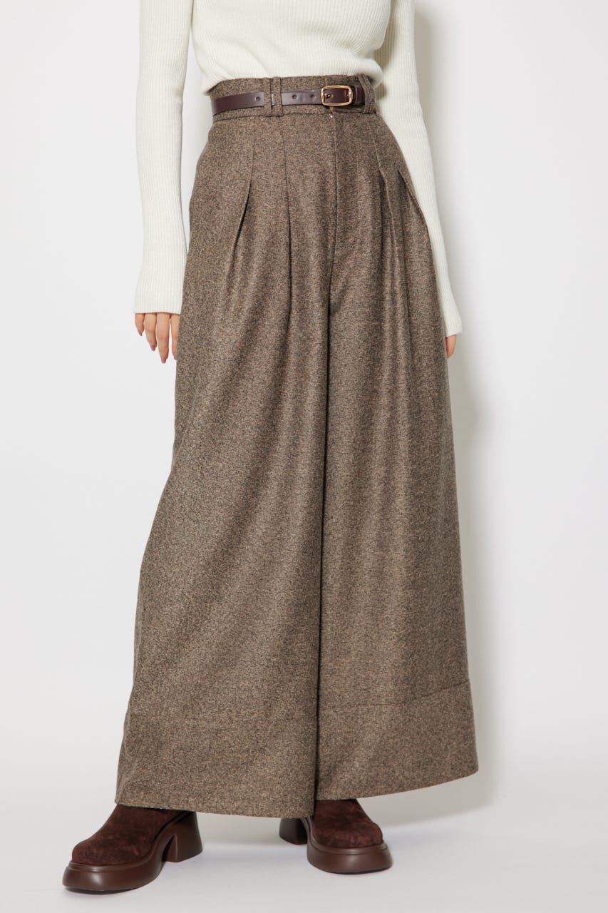 rienda「ハイウエストワイドフレアパンツ」|その他|