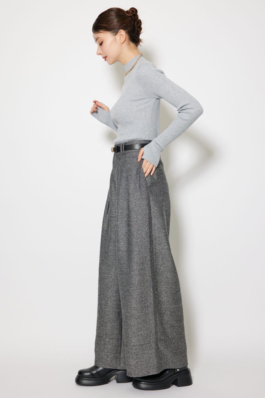 rienda「ハイウエストワイドフレアパンツ」|その他|