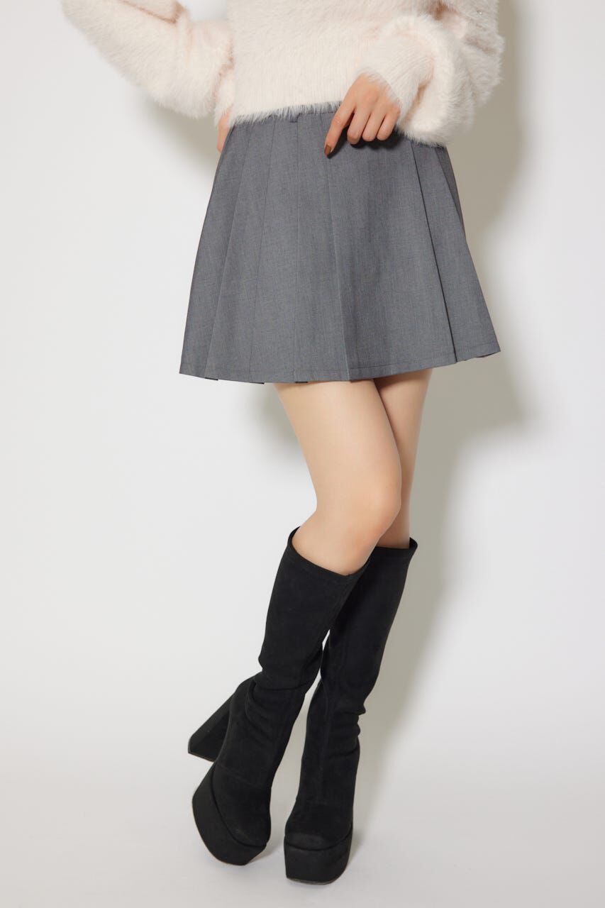rienda「プリーツジャストウエストスカート」|スカート|