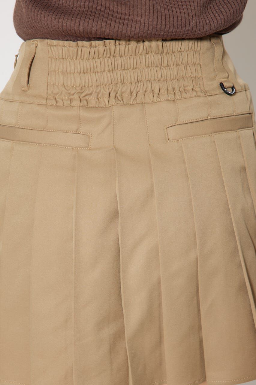 rienda「グレンチェックプリーツスカート」|スカート|