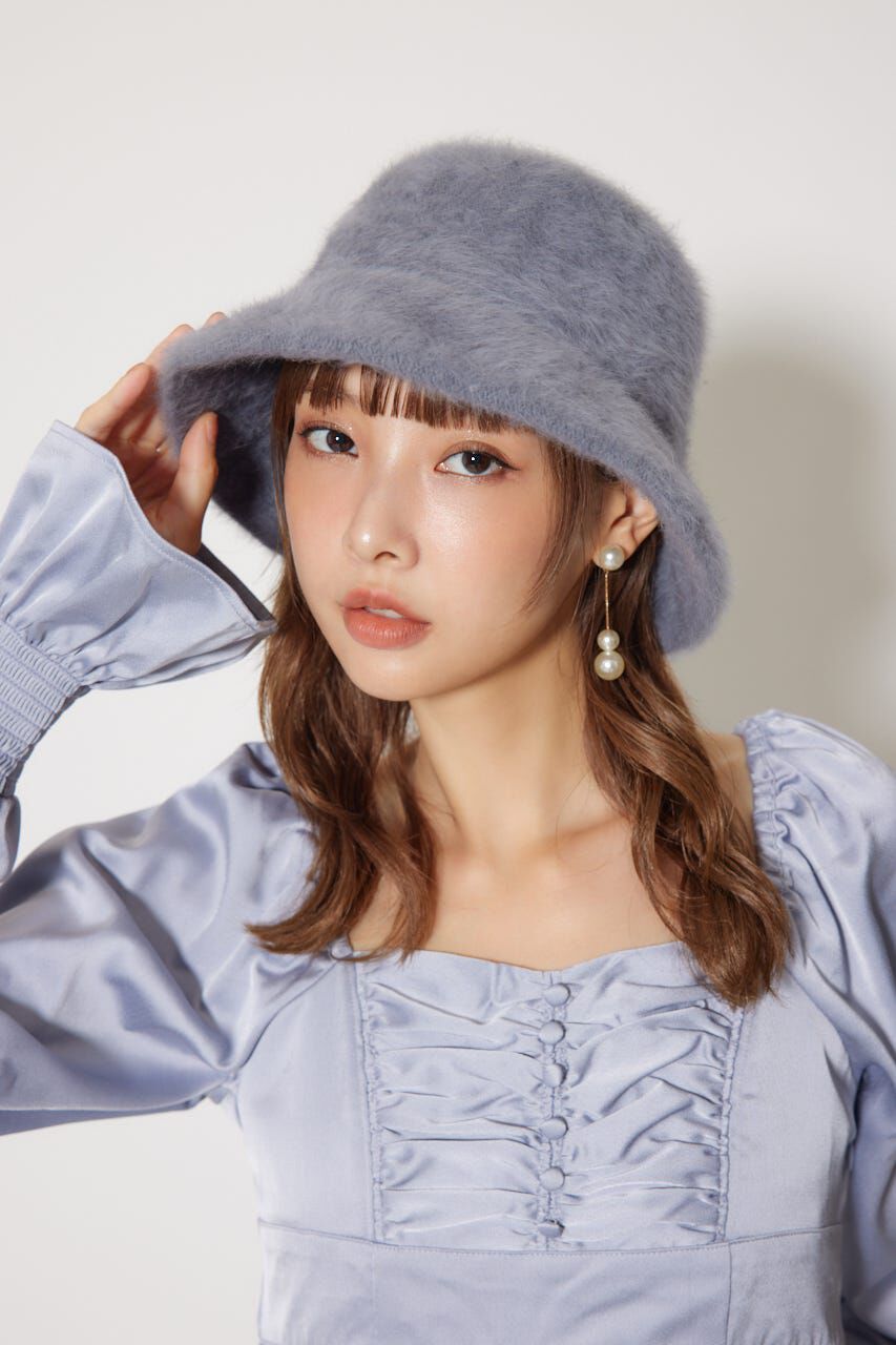 rienda「シャギーバケットハット」|その他|GRY