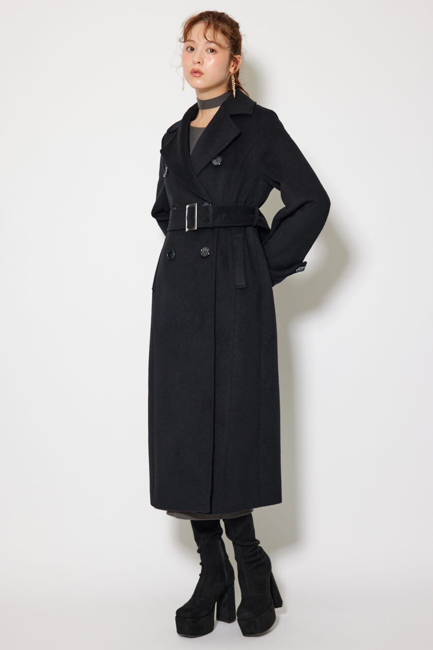 rienda「ダブルカラーシェイプドチェスターコート」|その他|