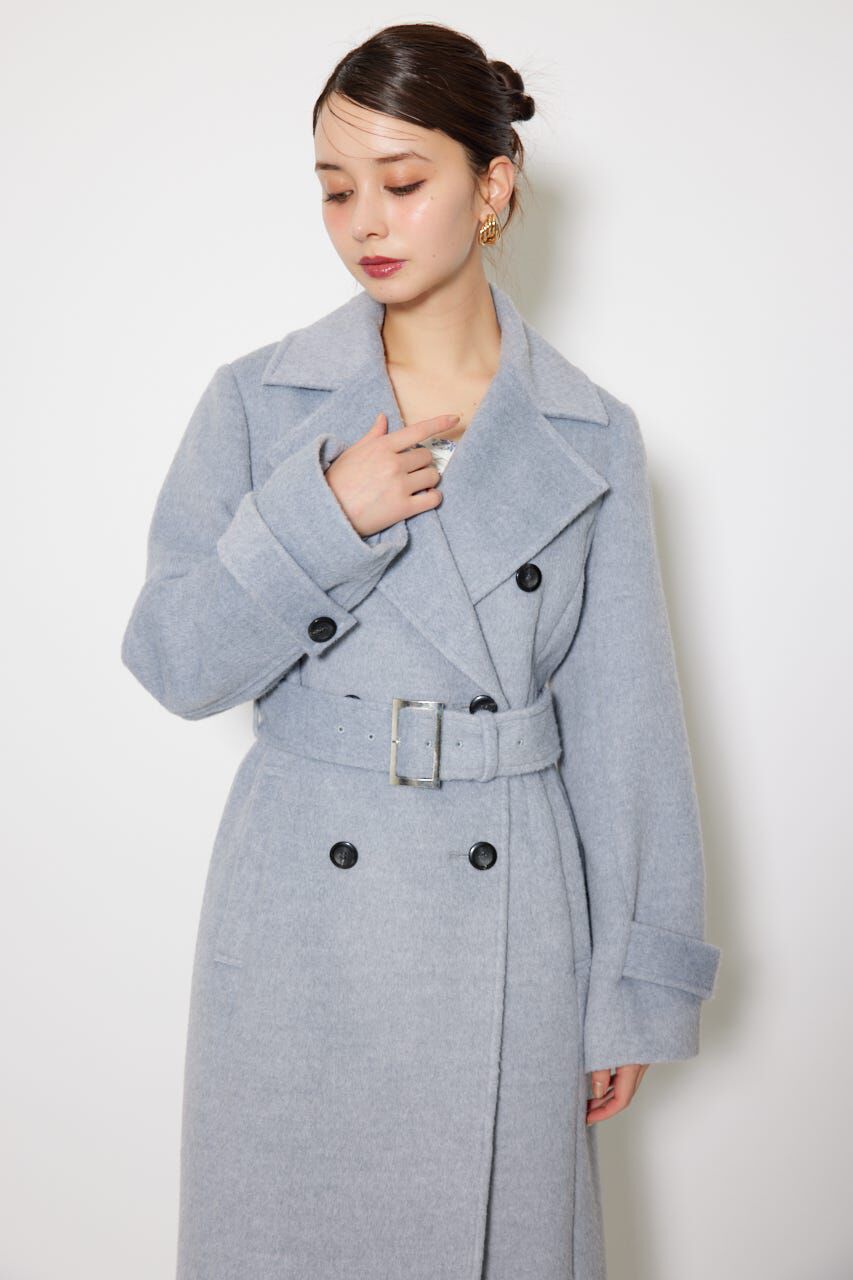 rienda「ダブルカラーシェイプドチェスターコート」|その他|