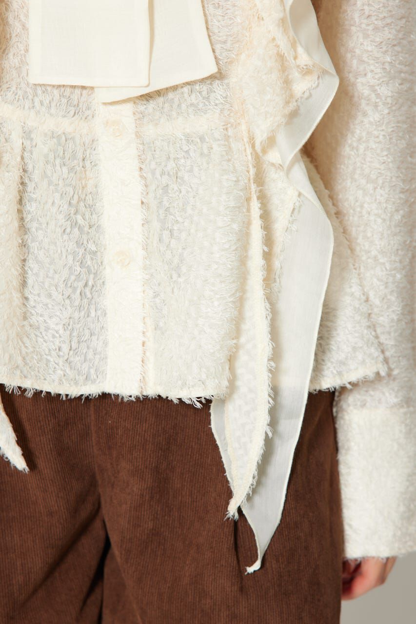 rienda「2WAYフリルブラウス」|シャツ・ブラウス|