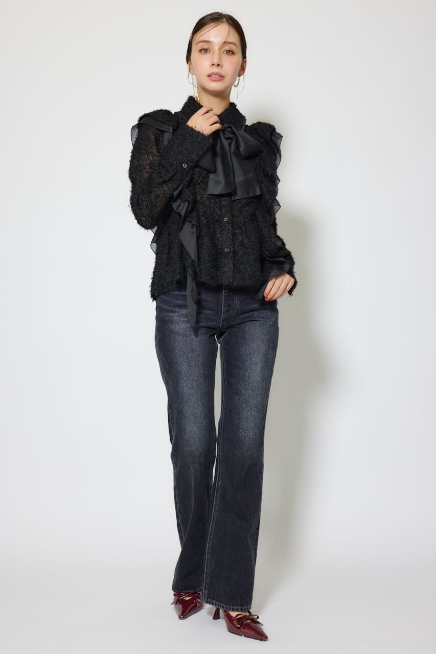 rienda「2WAYフリルブラウス」|シャツ・ブラウス|