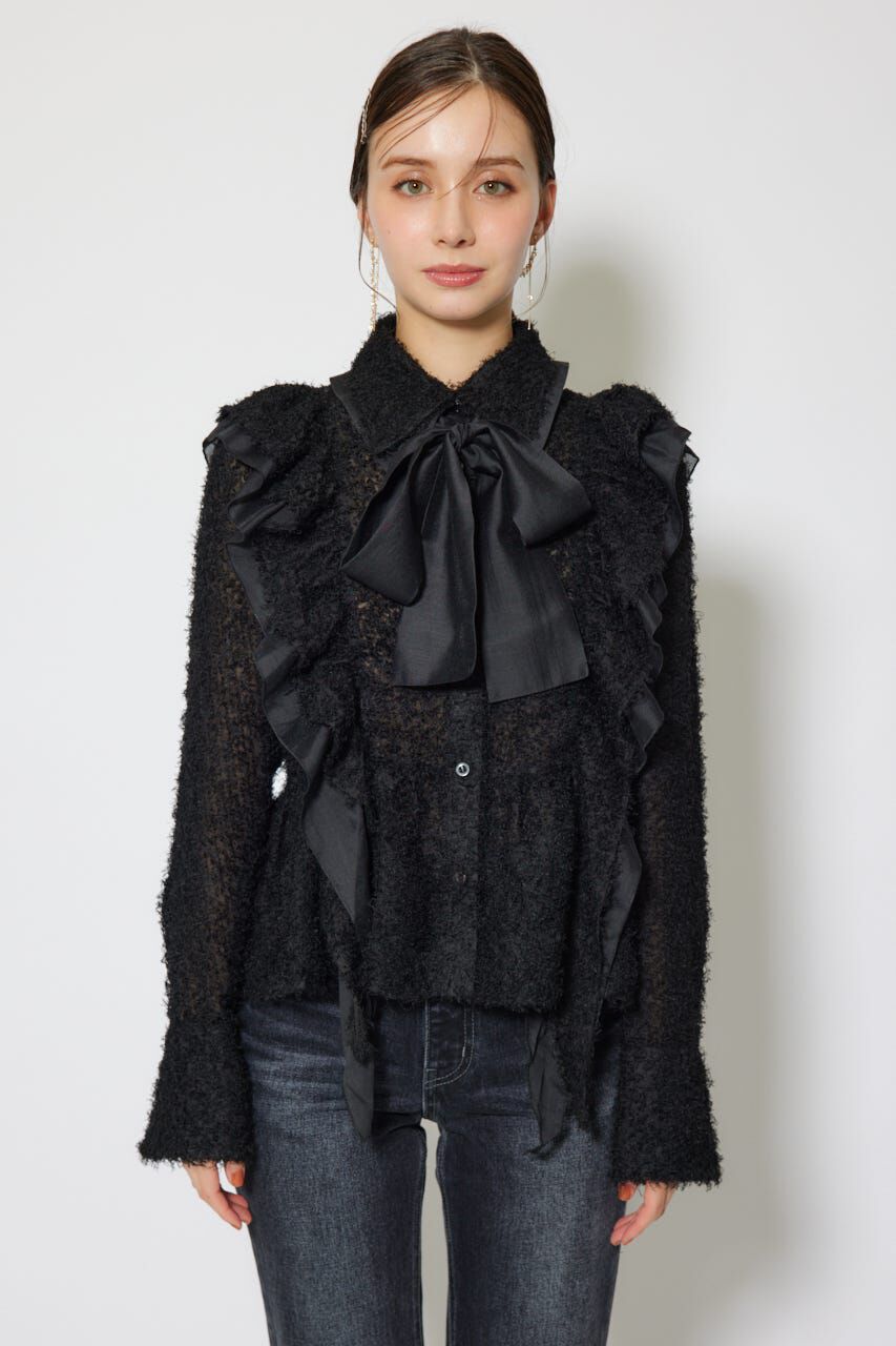 rienda「2WAYフリルブラウス」|シャツ・ブラウス|