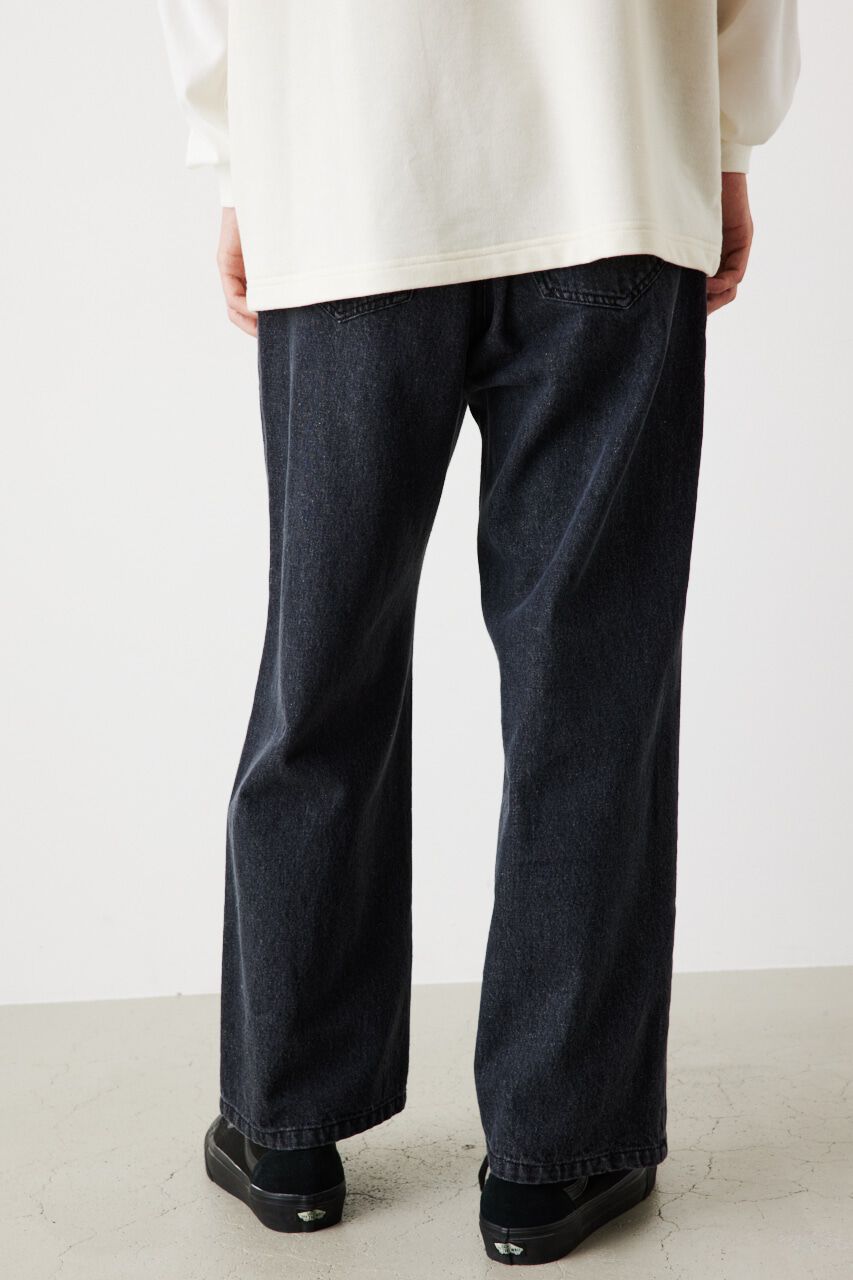 RODEO CROWNS「ワンポイントワイドデニム」|デニム|