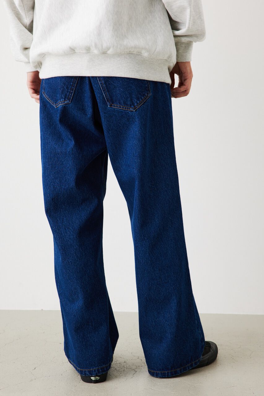 RODEO CROWNS「ワンポイントワイドデニム」|デニム|