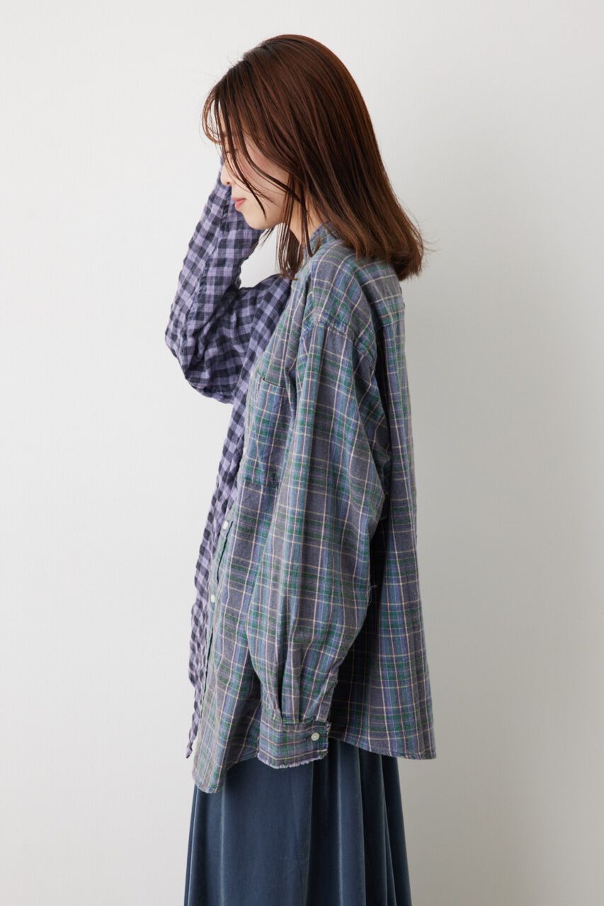 RODEO CROWNS「リメイクライクルーズチェックシャツ」|シャツ・ブラウス|