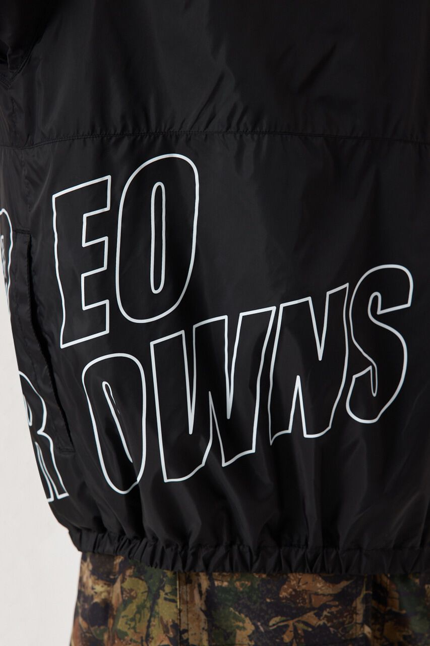 RODEO CROWNS「バイカラーフーディーブルゾン」|ブルゾン・スタジャン|