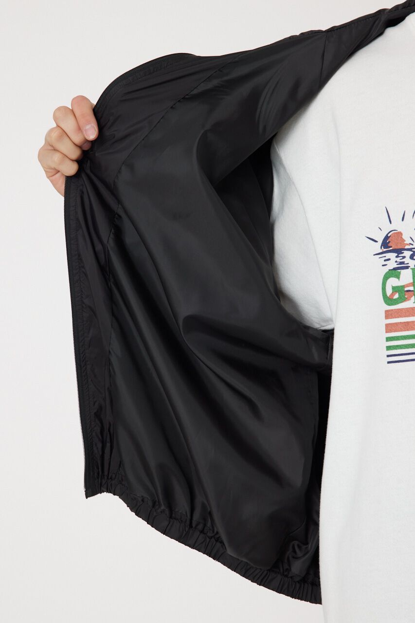 RODEO CROWNS「バイカラーフーディーブルゾン」|ブルゾン・スタジャン|