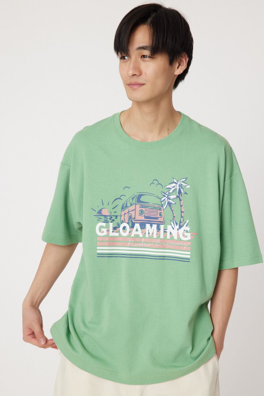 RODEO CROWNS「レトロバス Tシャツ」|Tシャツ・カットソー|L/GRN1