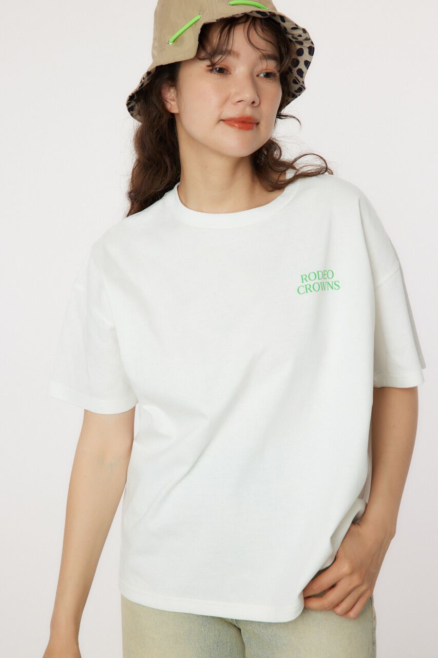 RODEO CROWNS「刺繍 クラウン Tシャツ」|Tシャツ・カットソー|