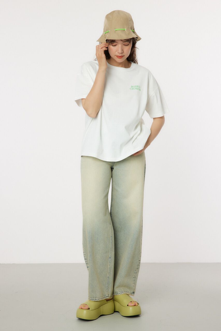 RODEO CROWNS「刺繍 クラウン Tシャツ」|Tシャツ・カットソー|