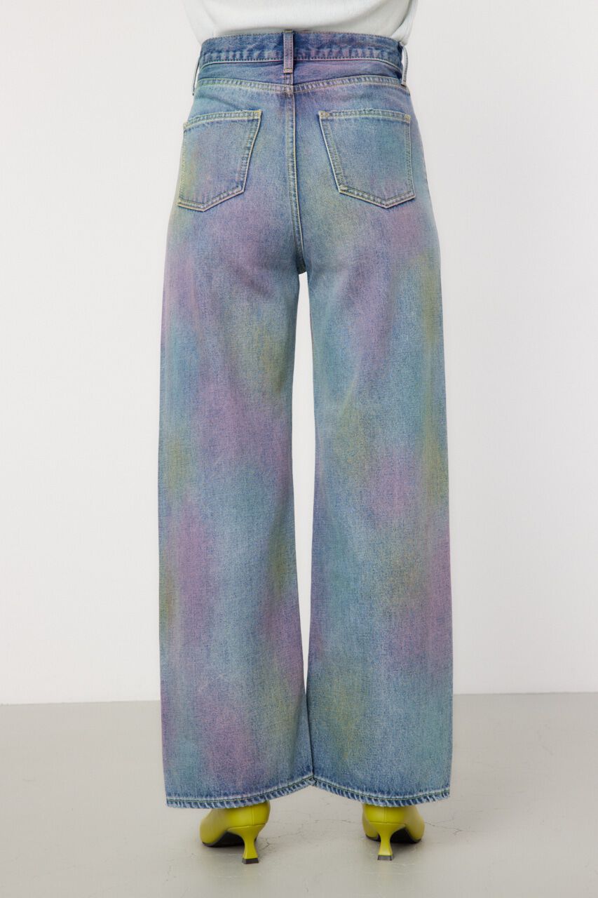 RODEO CROWNS「スプレーワイドパンツ」|デニム|