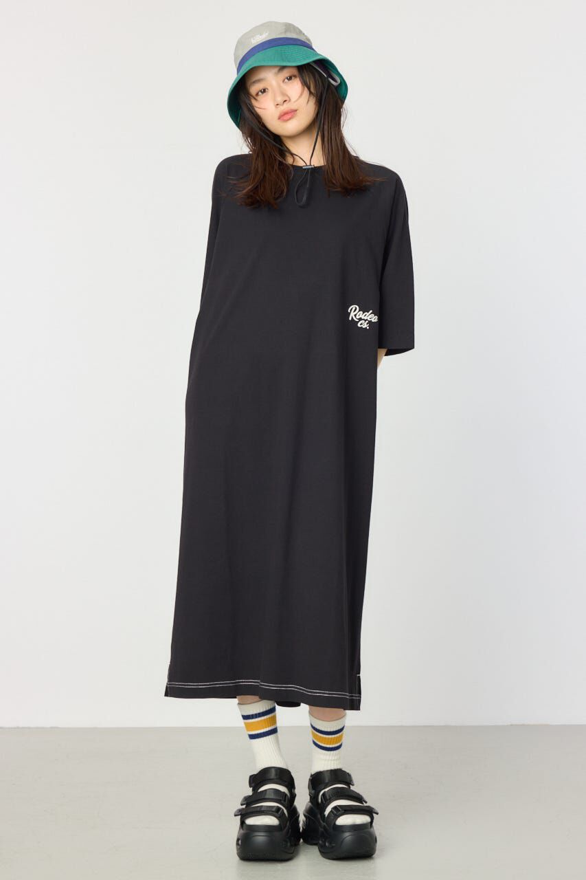 RODEO CROWNS「ラグランカラーステッチワンピース」|ワンピース|