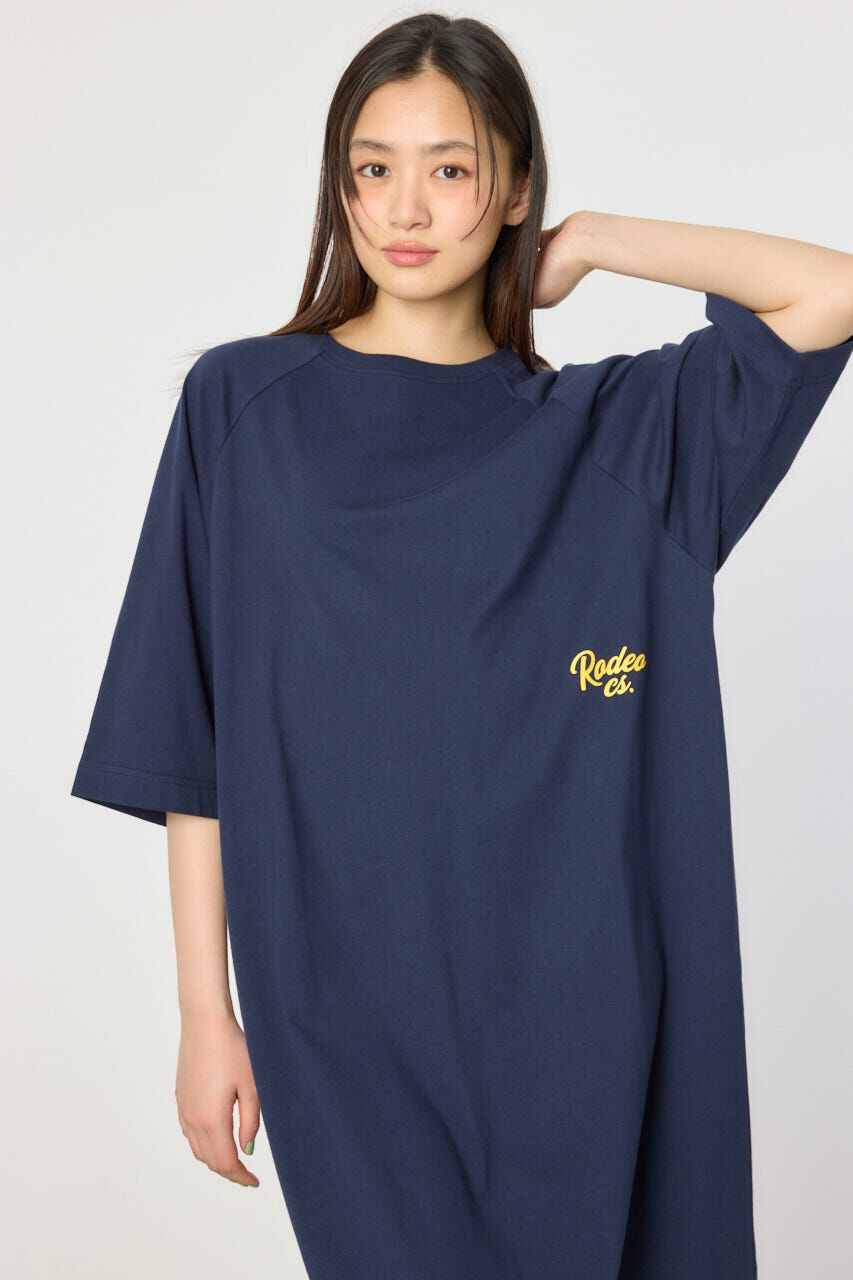 RODEO CROWNS「ラグランカラーステッチワンピース」|ワンピース|