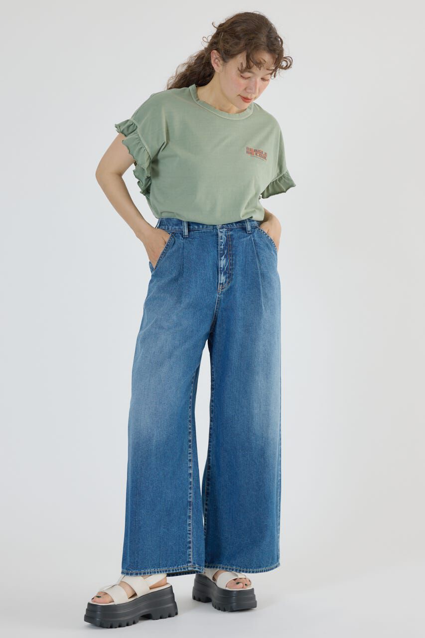 RODEO CROWNS「タックデニム」|デニム|