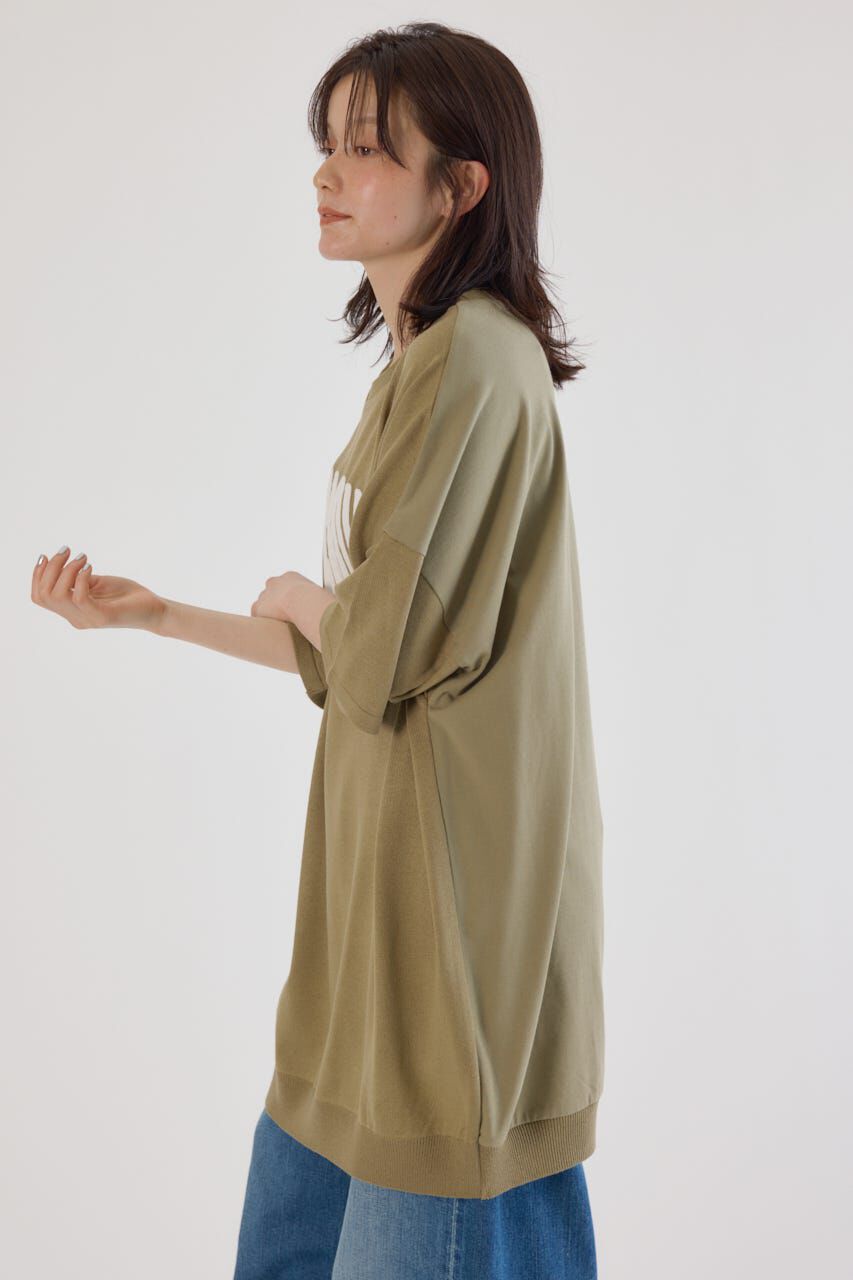 RODEO CROWNS「CURVE LOGOコンビニットワンピース」|ワンピース|