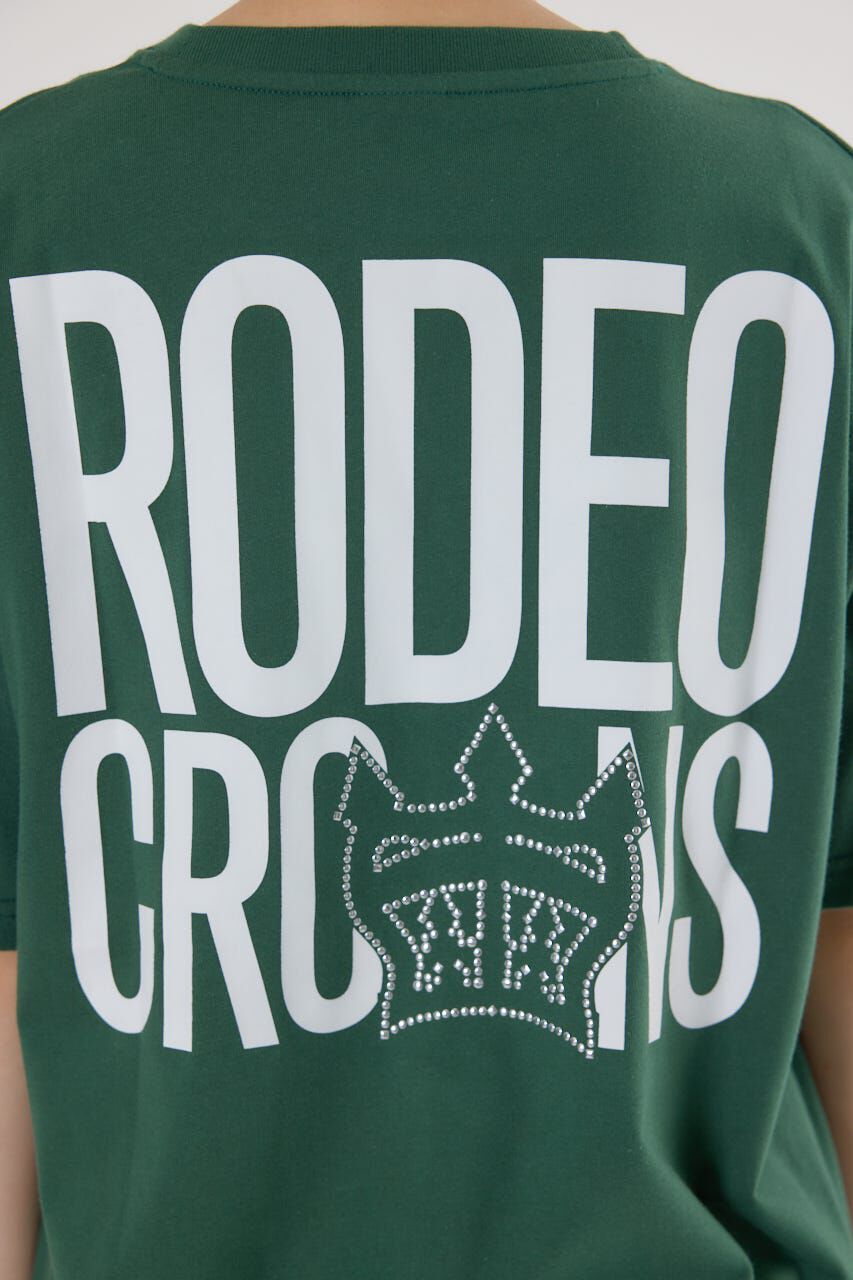 RODEO CROWNS「スタッズCROWNロゴTシャツ」|Tシャツ・カットソー|
