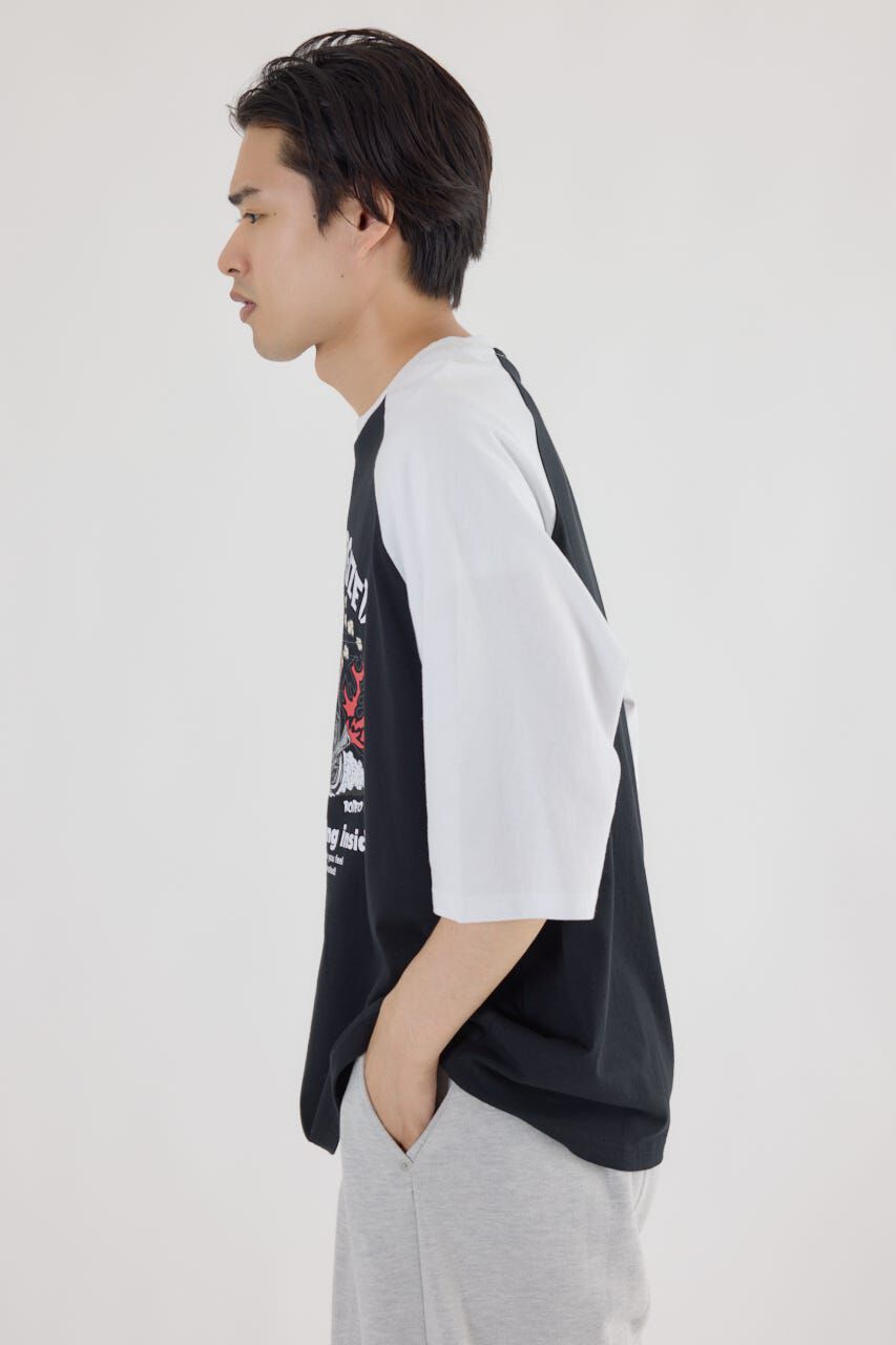 RODEO CROWNS「ロッドカスタム5分袖Tシャツ」|Tシャツ・カットソー|