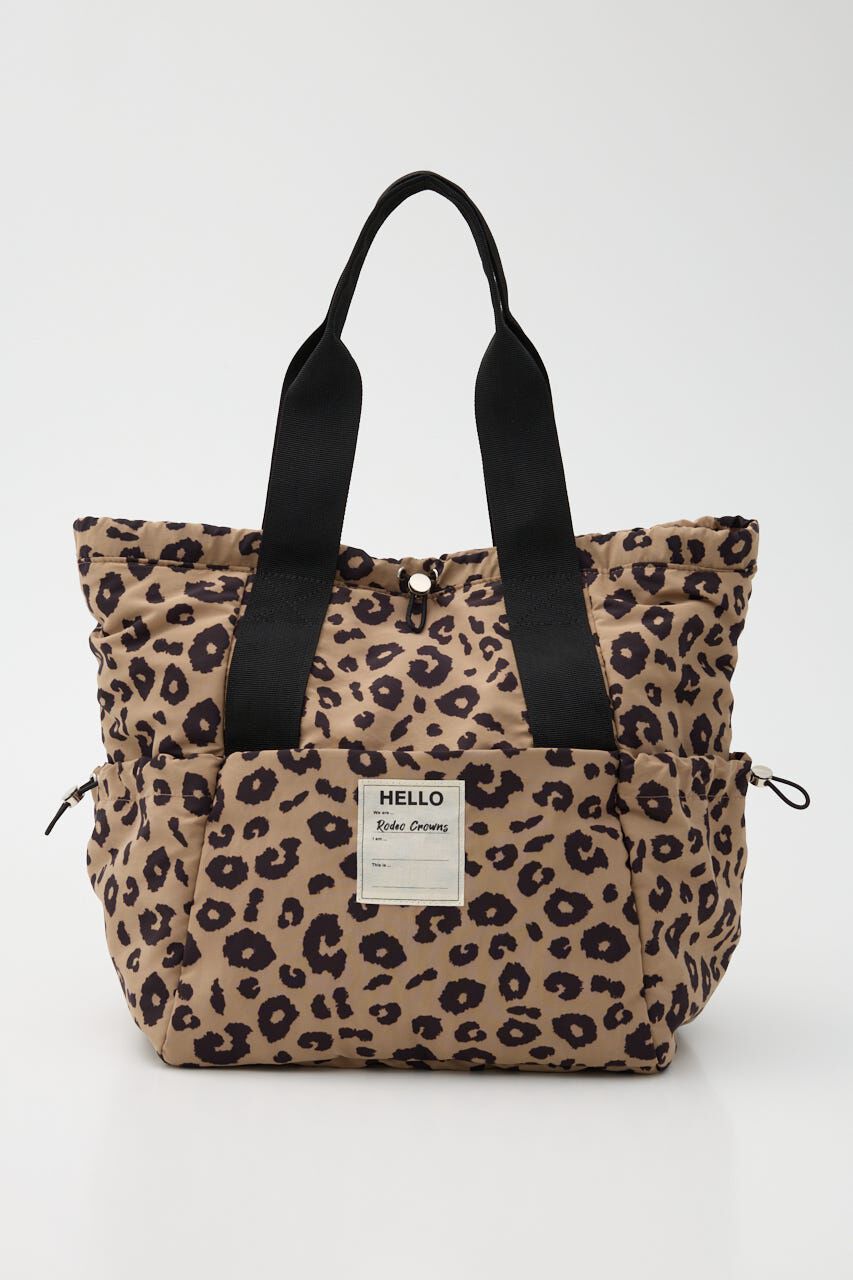 RODEO CROWNS「パフドロスト2WAYトートバッグ」|その他|柄BRN5