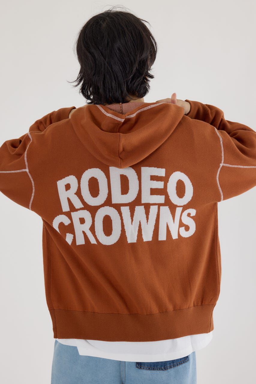 RODEO CROWNS「スウェットライクロゴZIPパーカー」|パーカー|