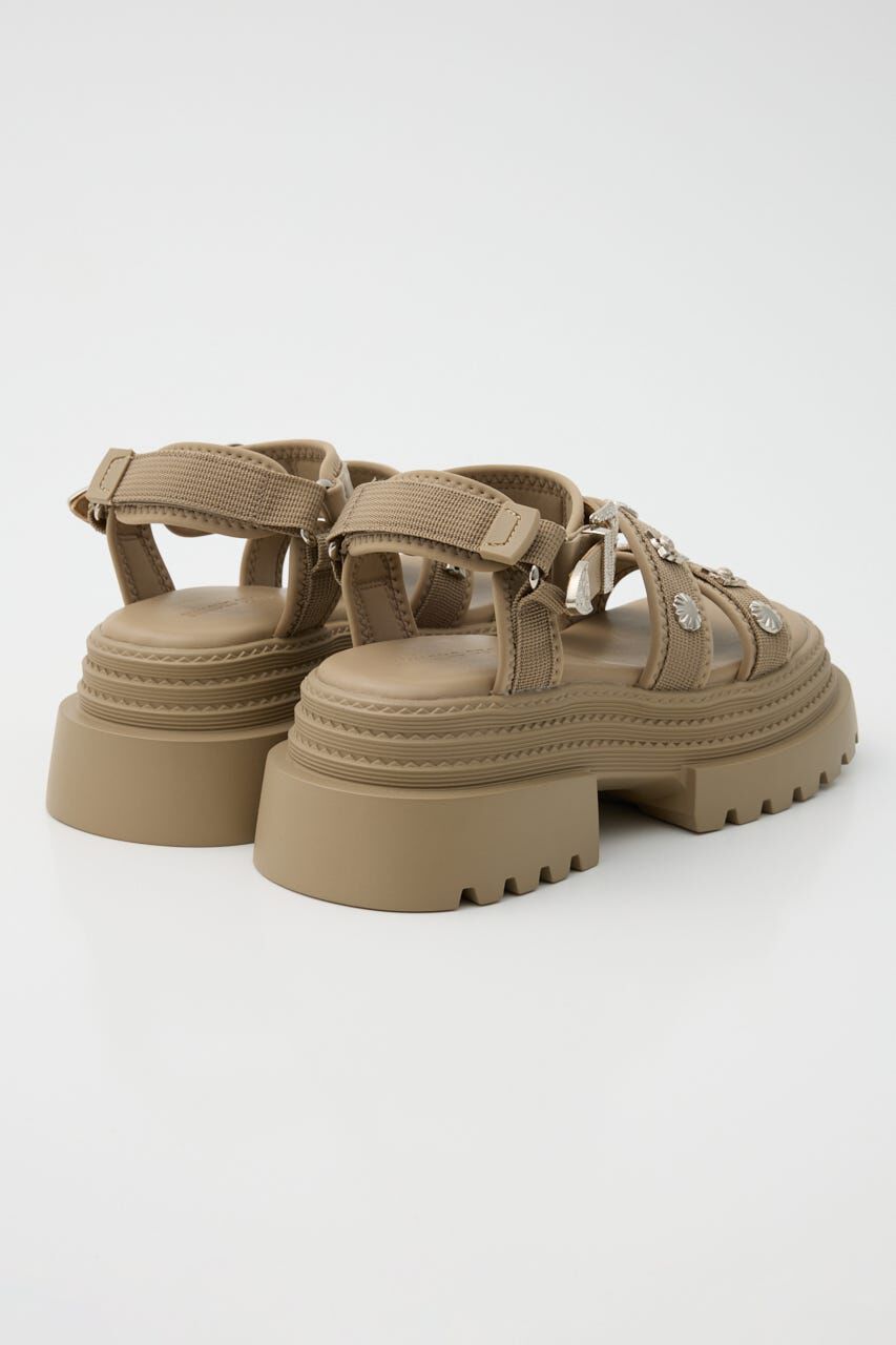 RODEO CROWNS「スタッズサンダル」|サンダル|