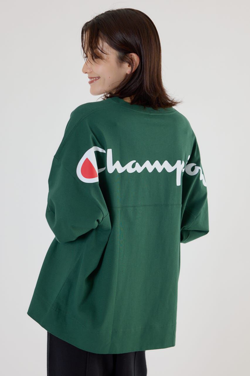 RODEO CROWNS「Champion Vネック7分袖トップス」|パーカー|