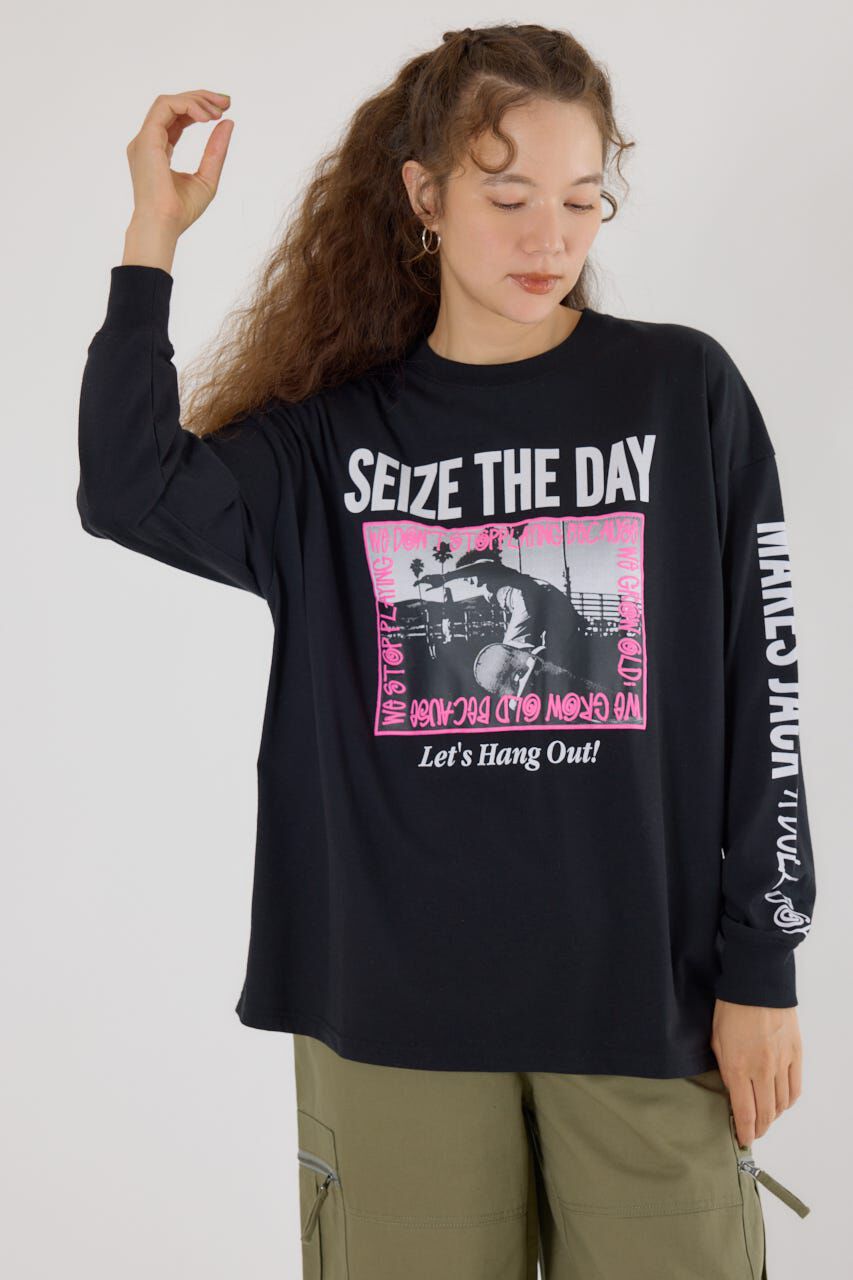 RODEO CROWNS「SEIZE THE DAY PHOTOロングTシャツ」|Tシャツ・カットソー|
