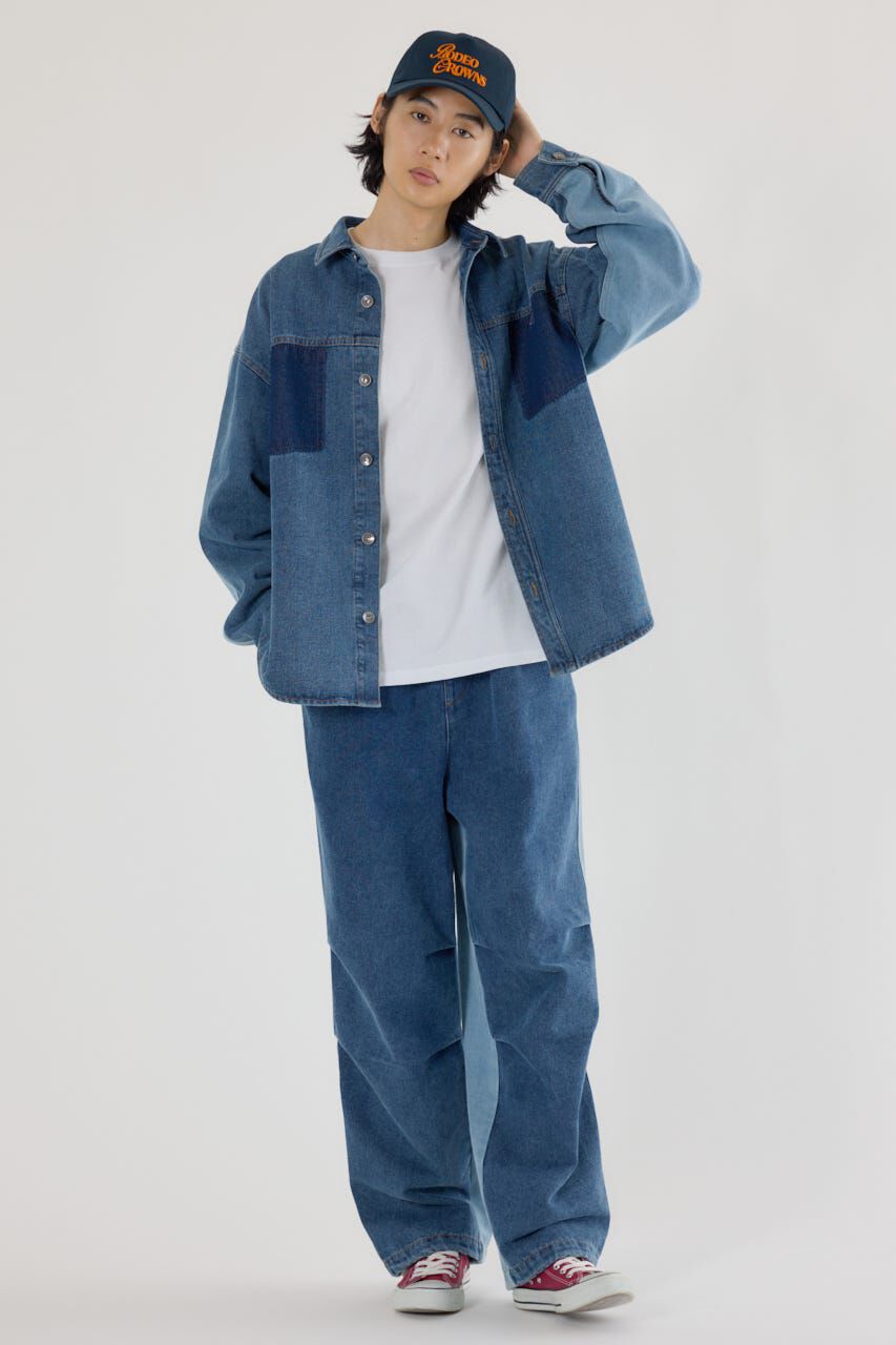 RODEO CROWNS「バリエーションデニムシャツ」|シャツ・ブラウス|