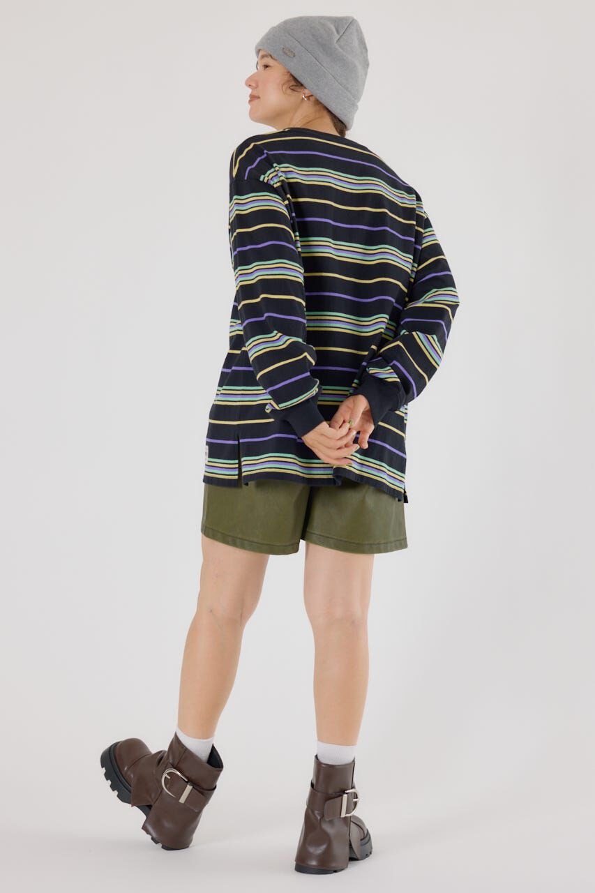 RODEO CROWNS「マルチボーダートップス」|Tシャツ・カットソー|