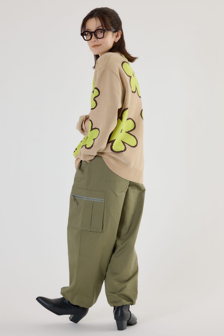 RODEO CROWNS「フラワーモールニットトップス」|ニット・セーター|