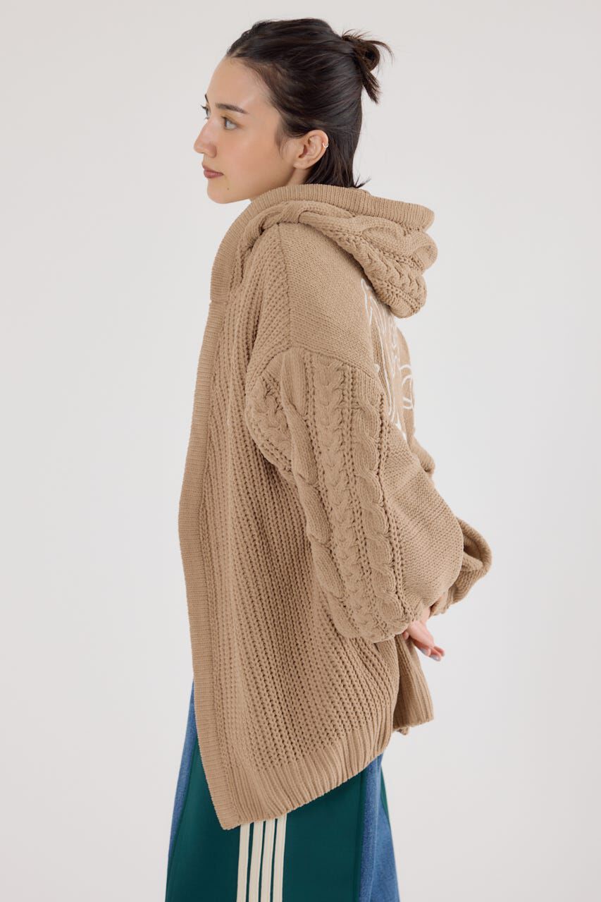 RODEO CROWNS「モールニットトッパーカーディガン」|カーディガン|