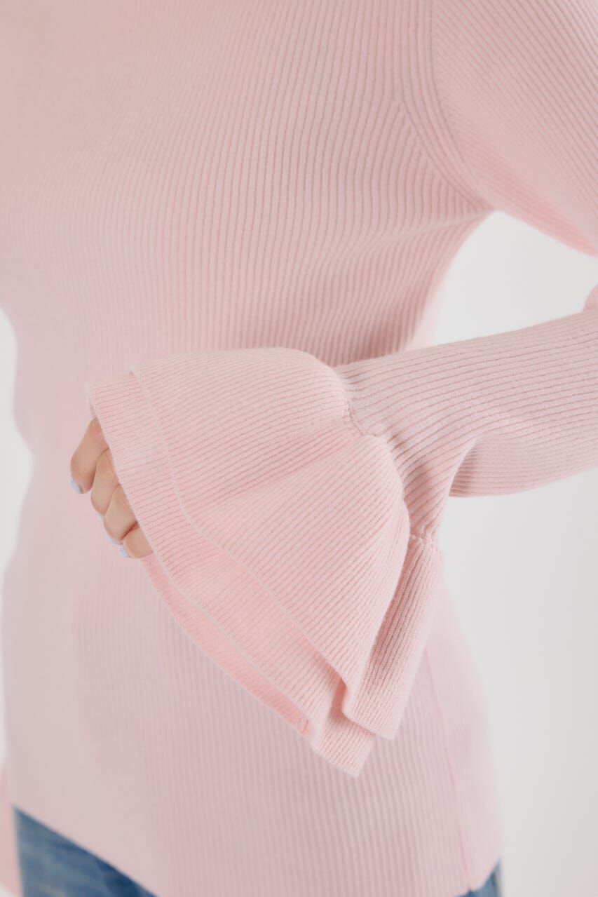 RODEO CROWNS「フリルリブニットトップス」|ニット・セーター|