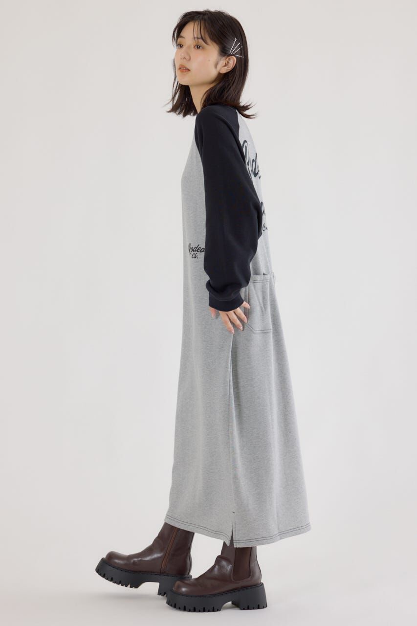 RODEO CROWNS「ラグランカラーステッチワンピース」|ワンピース|