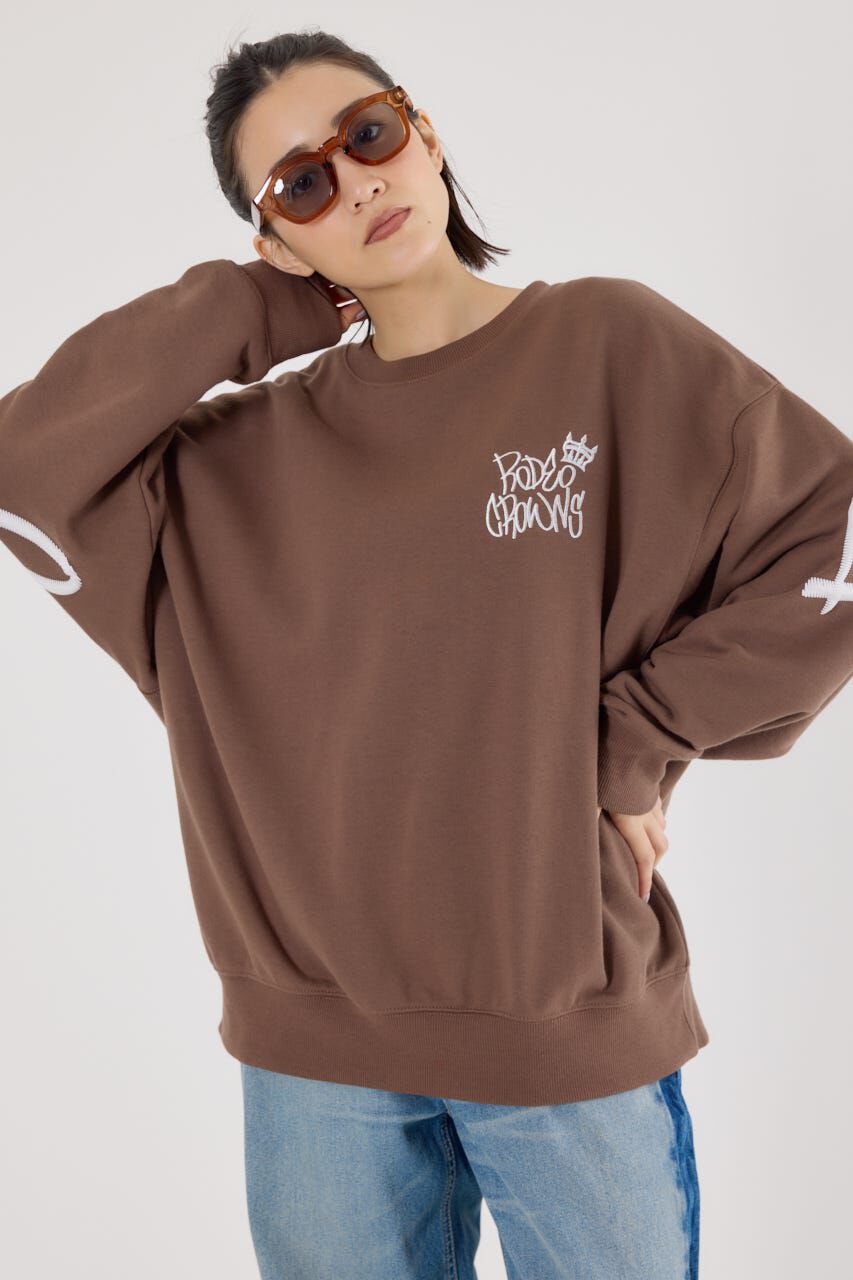 RODEO CROWNS「（UNISEX）BRIDGE BEARスウェットトップス」|パーカー|