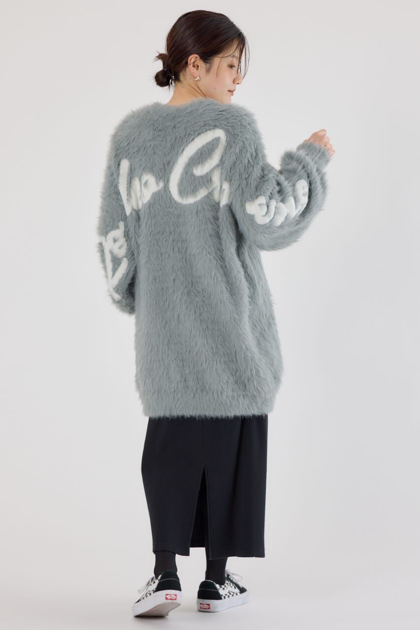 RODEO CROWNS「シャギーロゴニットワンピース」|ワンピース|GRY