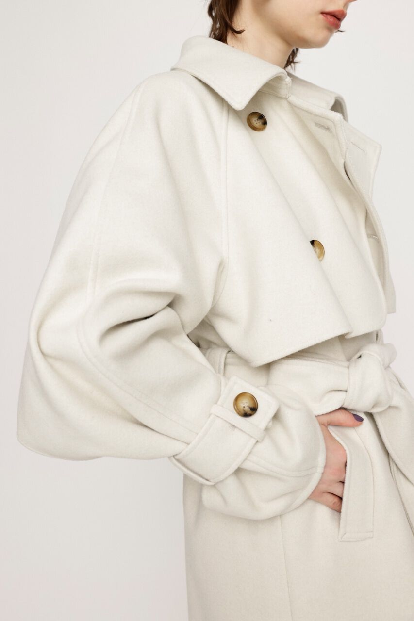 SLY「LAYERED FLAP BELTED コート」|その他|