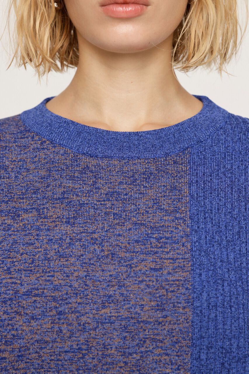 SLY「BLOCKING LIGHT KNIT トップス」|ニット・セーター|